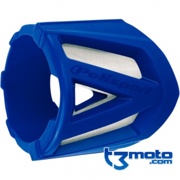 Protector de silenciador Enduro Polisport Azul